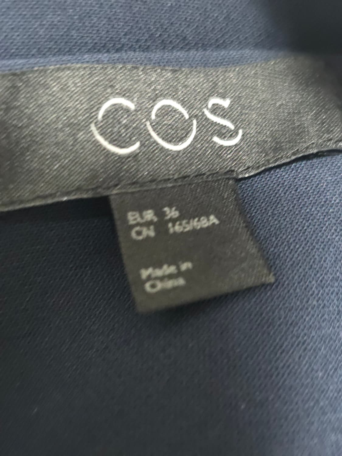 COS 네이비 와이드 슬랙스 팬츠 28인치 상품이미지4
