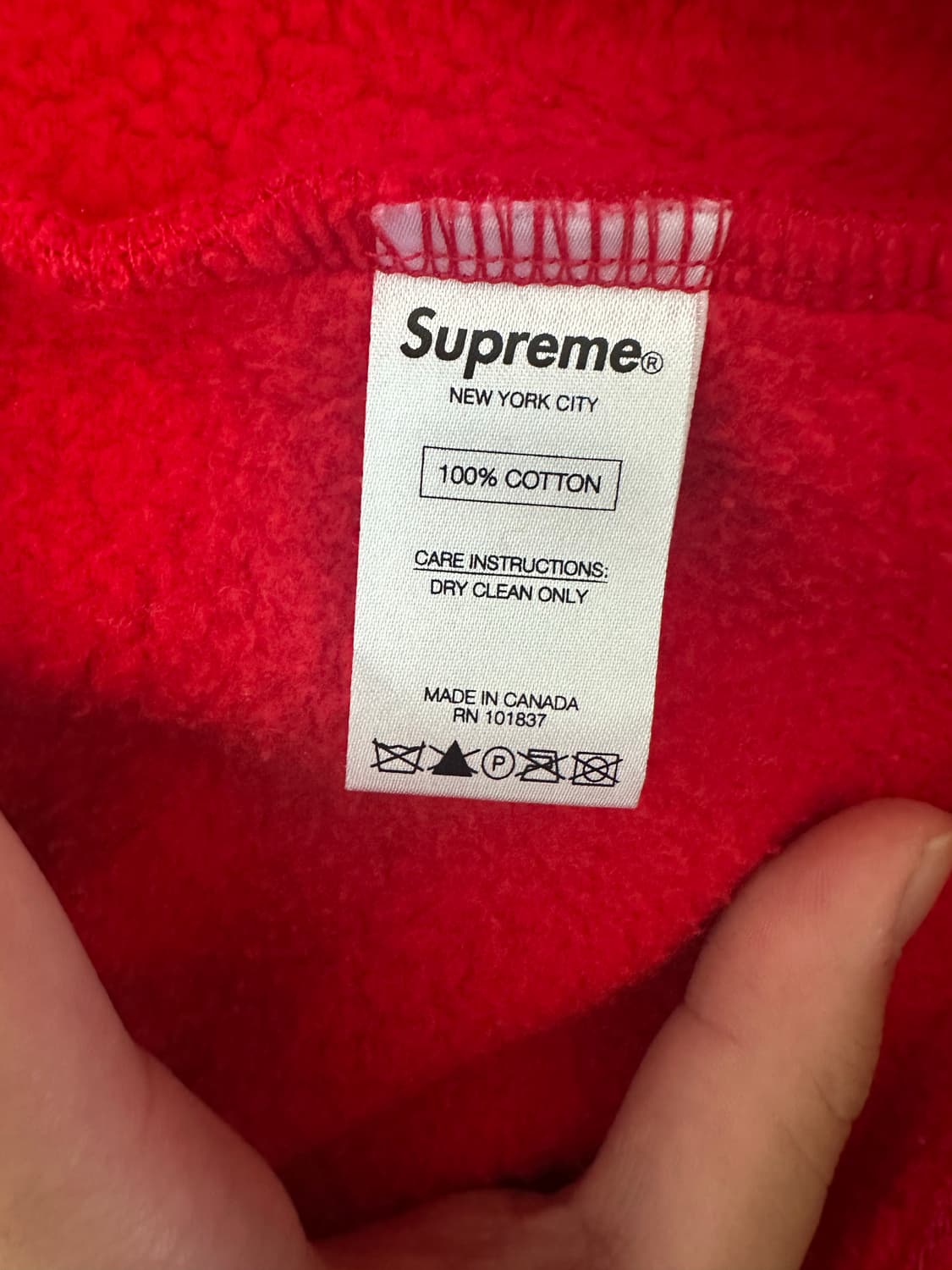 슈프림 후드집업 교신가능 상품이미지5