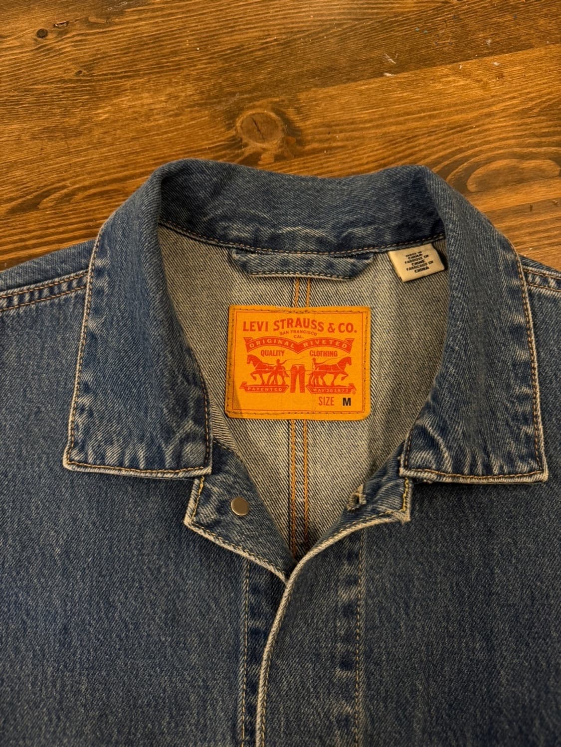 리바이스 데님 초어자켓 100 상품이미지7