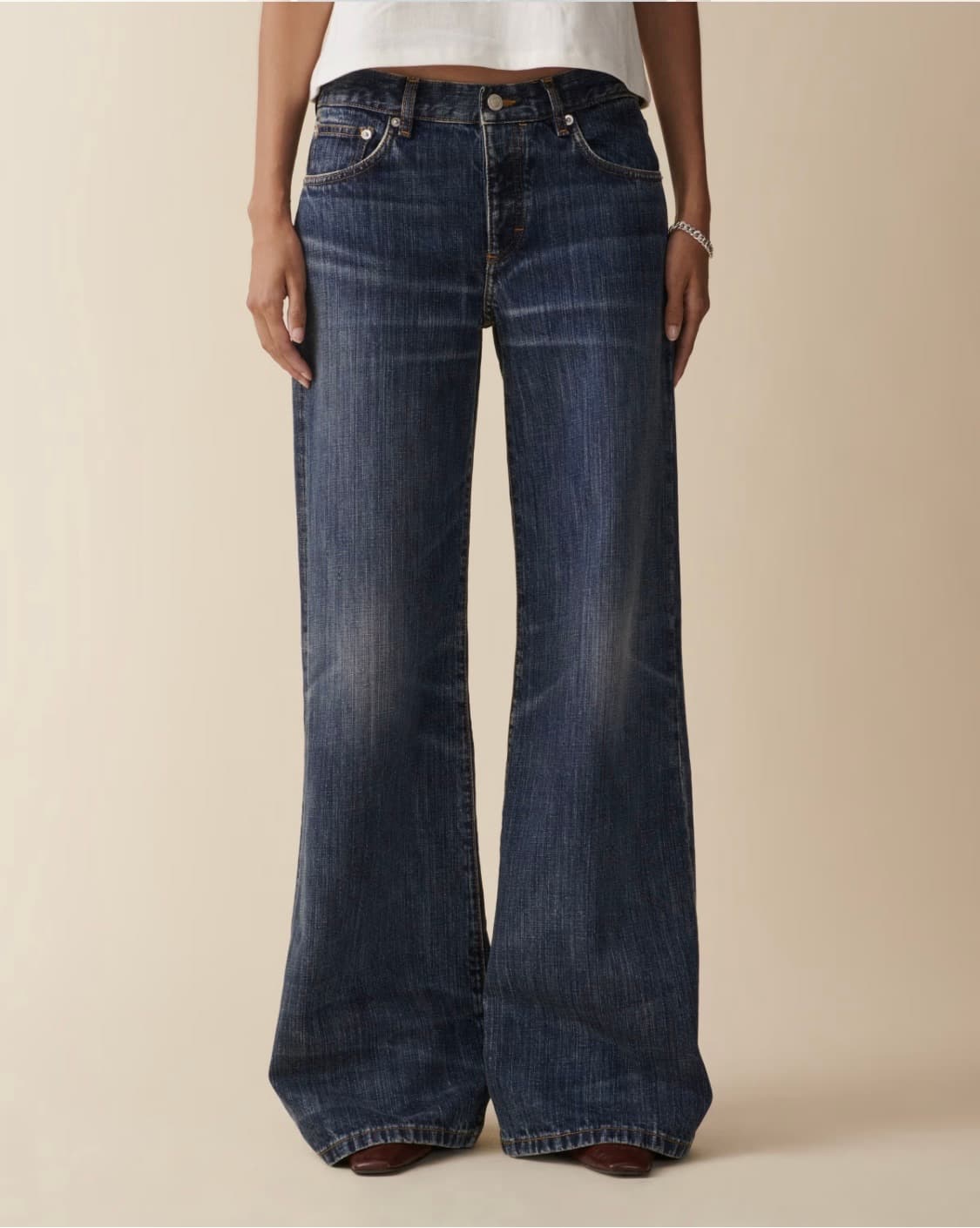 jeanerica -kyoto jean(dark blue righe) 상품이미지1
