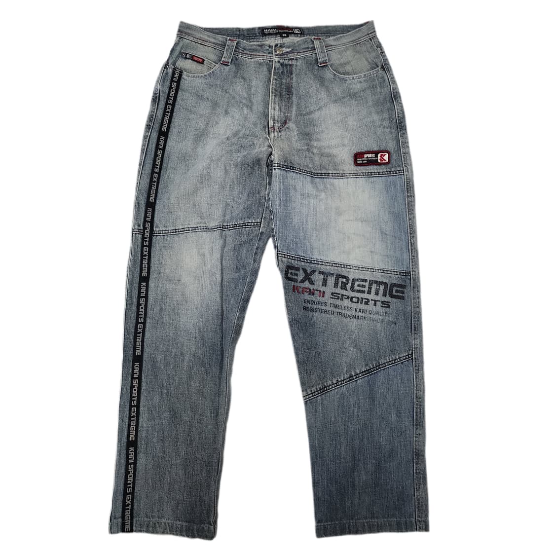 Kal Kani 올드스쿨 스케이트보더 데님팬츠 상품이미지1