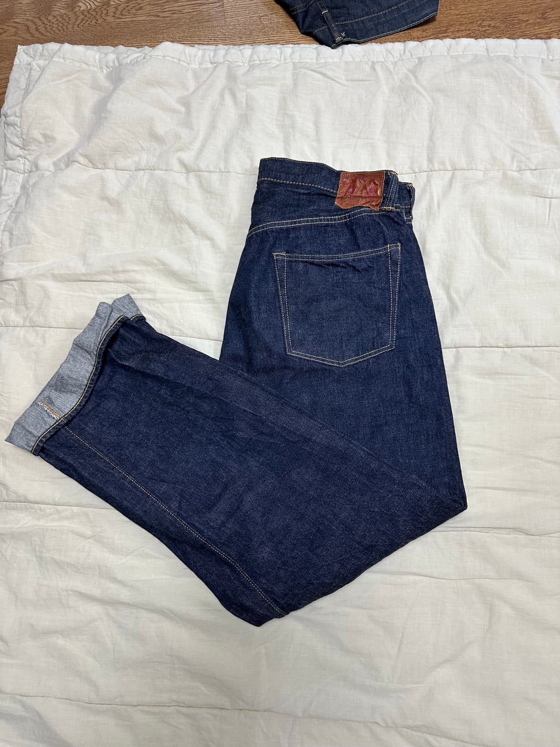 풀카운트 0105 W wide denim 36 사이즈 상품이미지1