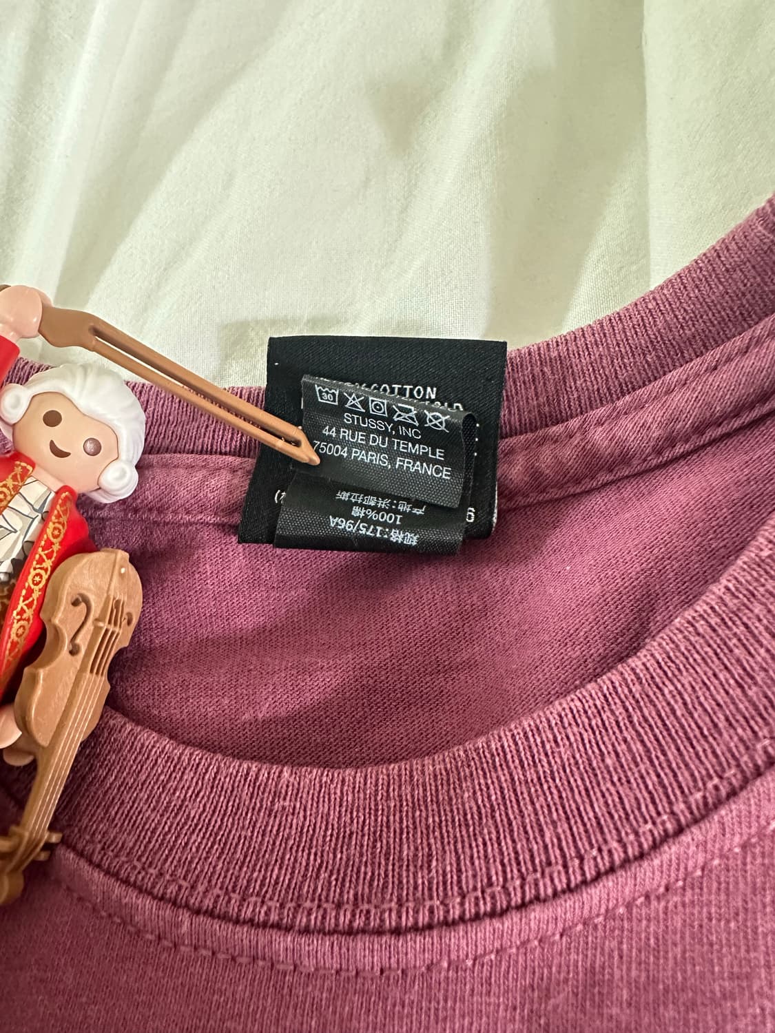 Stussy 24SS Tough gear tee (berry) 상품이미지5