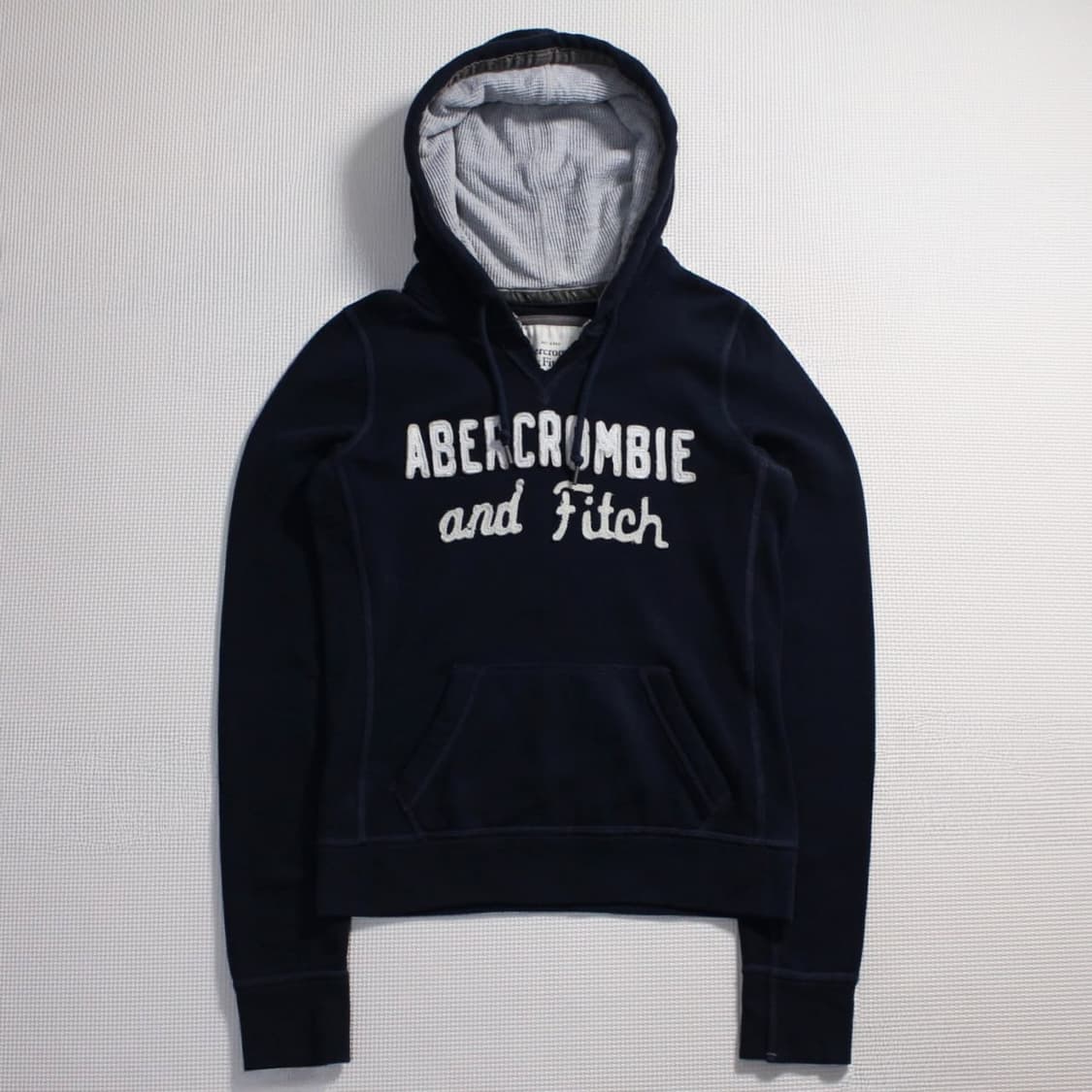 Abercrombie 아베크롬비 기모 네이비 후드티 상품이미지1