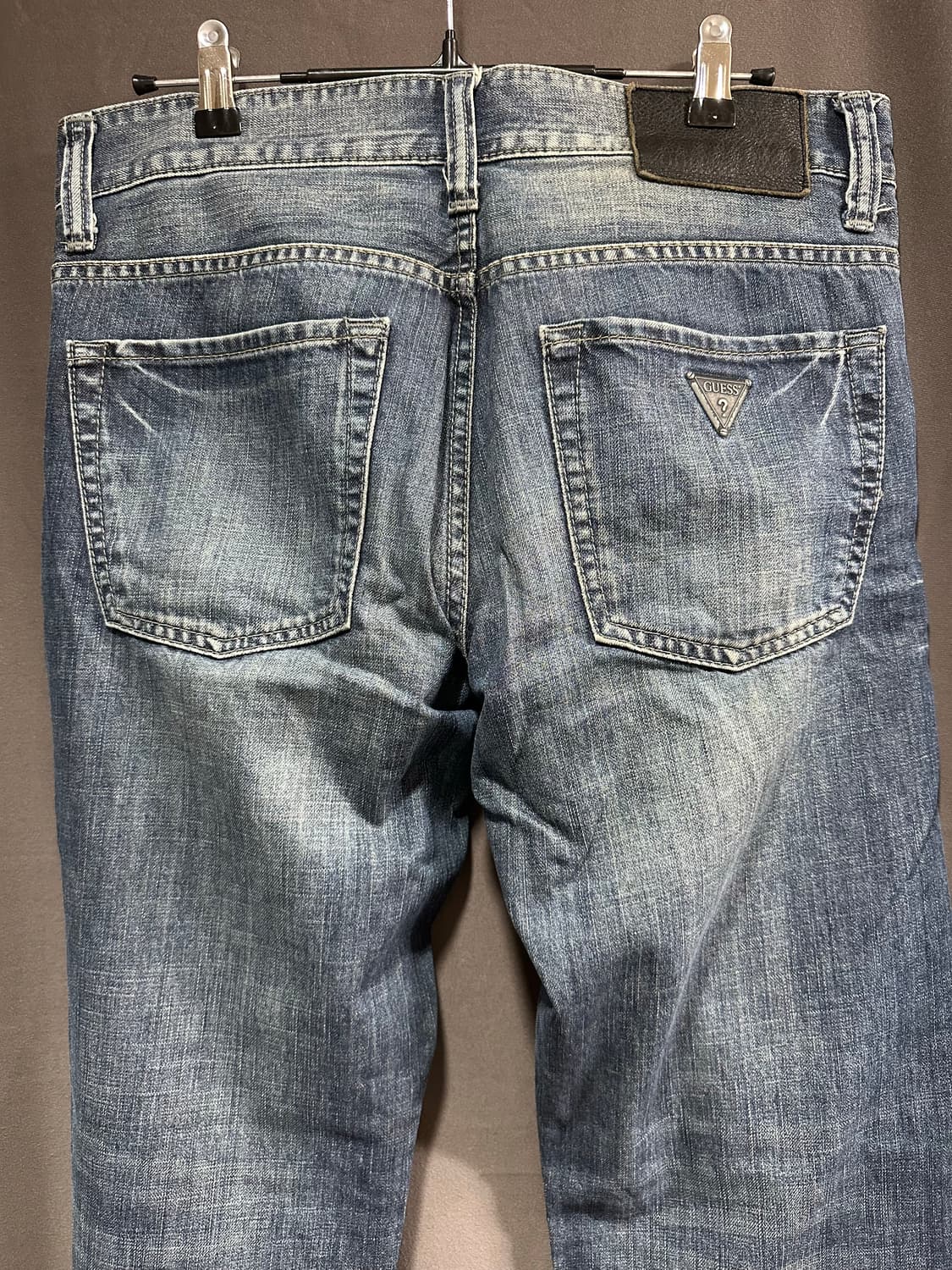 게스 GUESS JEANS 워싱 데님팬츠 30인치 중청 청바지 상품이미지1