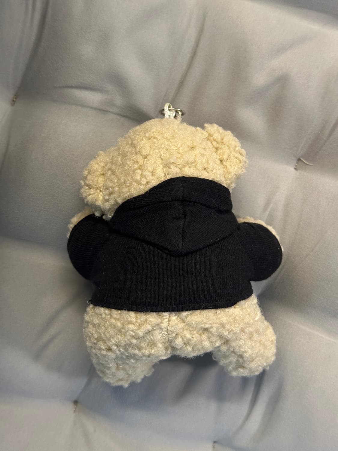 아코스튜디오 Aqo studio 후디 베어 키링 베이지 곰 인형 가방키링 상품이미지2