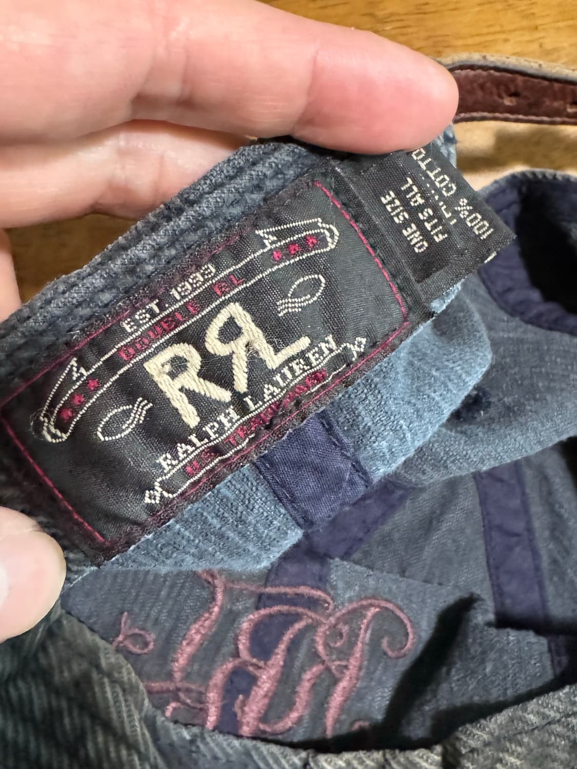 RRL 코듀로이캡 상품이미지3