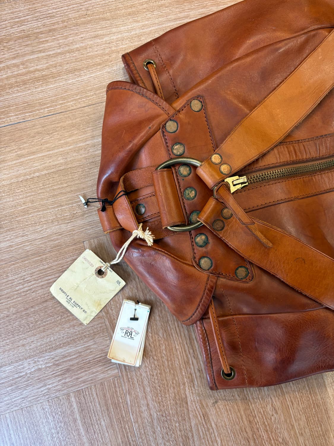 DOUBLE RL Riley Cow Leather Rucksack 상품이미지10