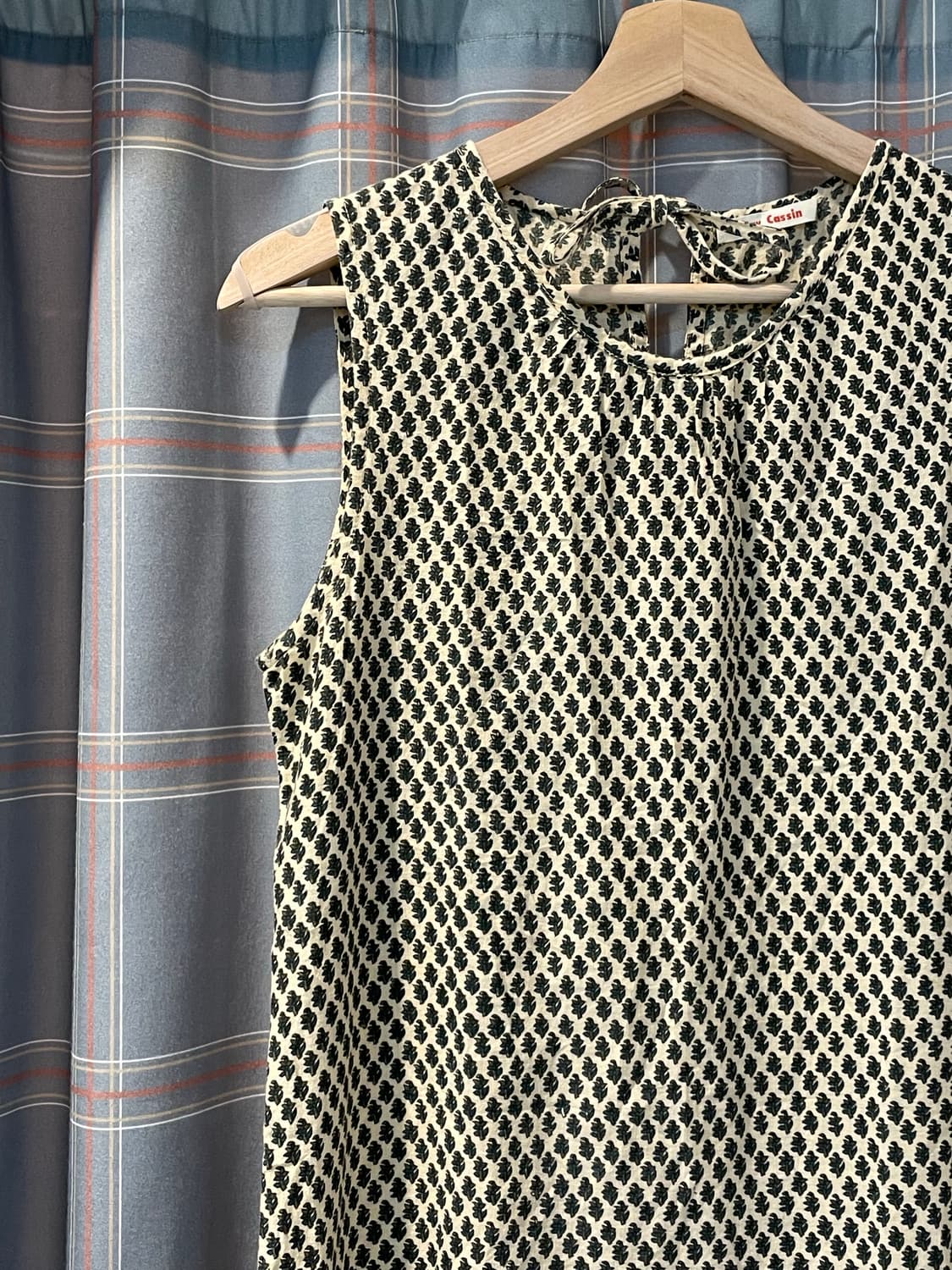 일본빈티지 보헤미안 민소매원피스 상품이미지2