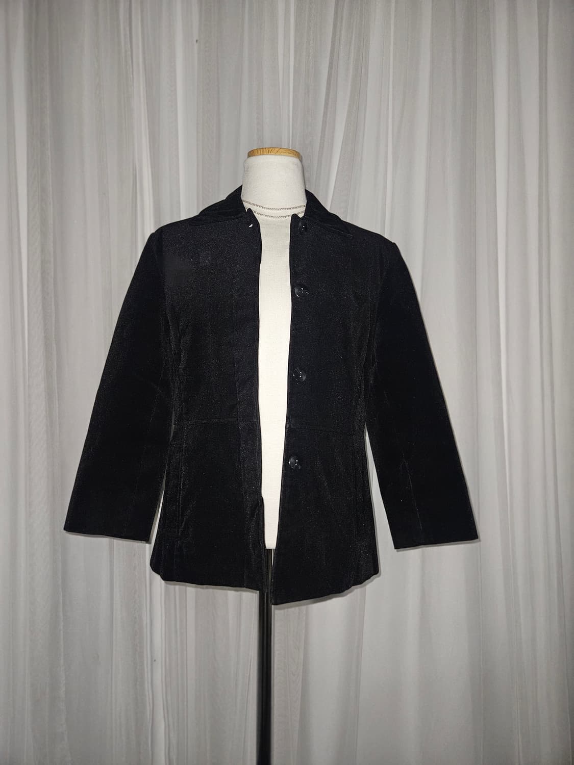 penny jule 윈터 블랙 코듀로이 자켓 상품이미지1