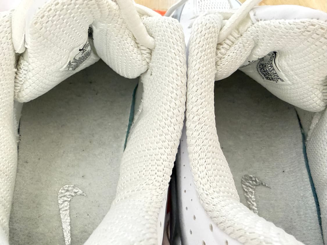 나이키 샥스 R4 화이트 메탈릭 실버 판매(250) 상품이미지6