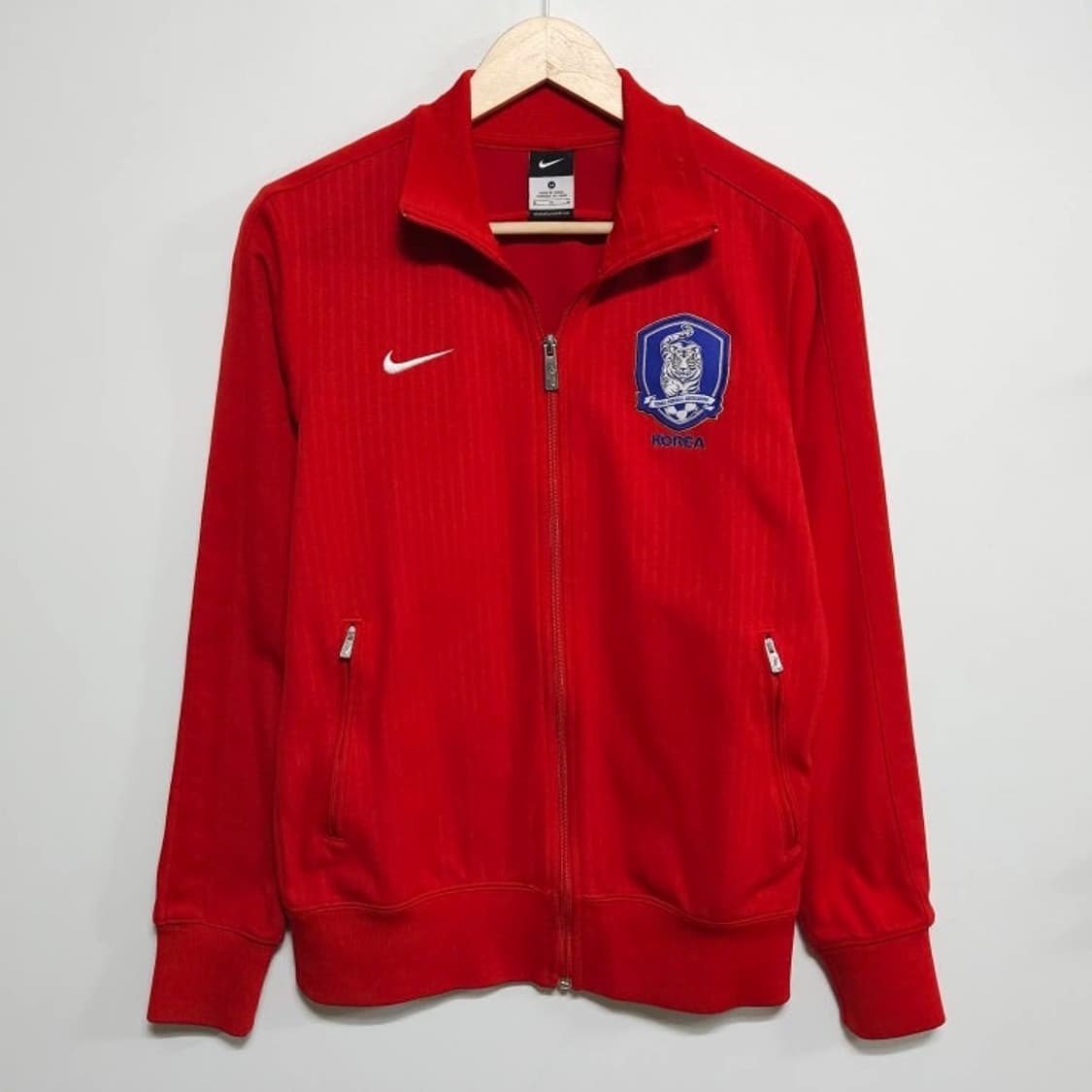 95 Nike 나이키 대한민국 12~13국대 져지 집업 트랙자켓 레드 상품이미지1