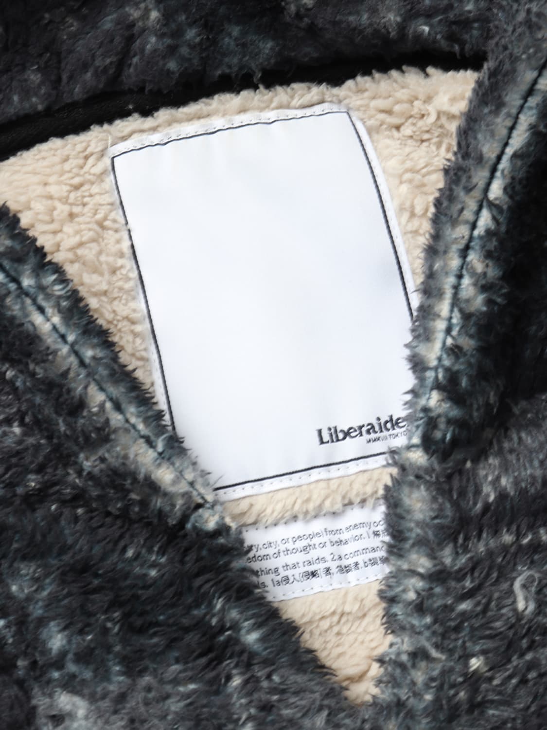 Liberaiders Bandana Pile Fleece Hoodie 상품이미지7