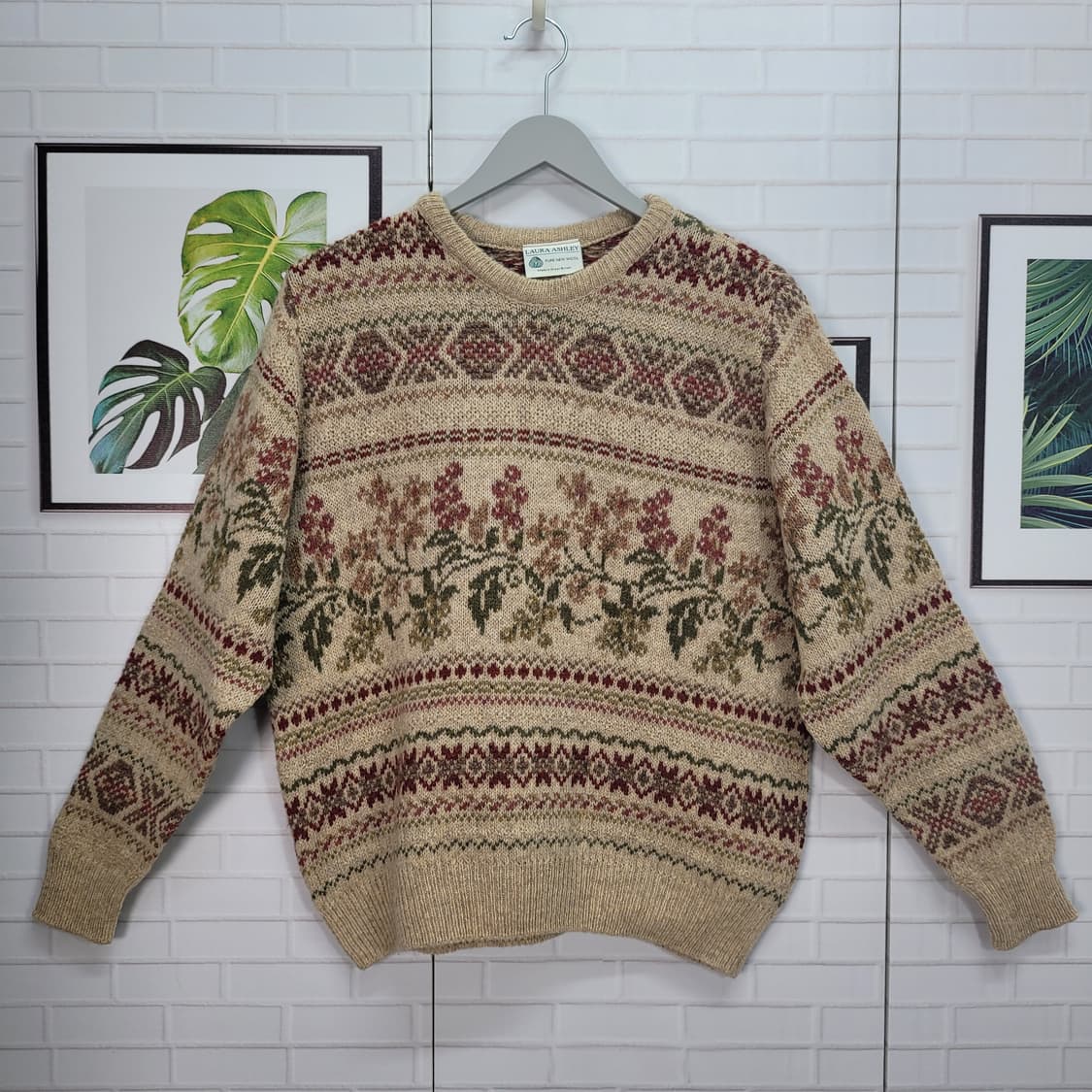 로라 애슐리 울100% 스웨터 Made in Great Britain M 상품이미지1