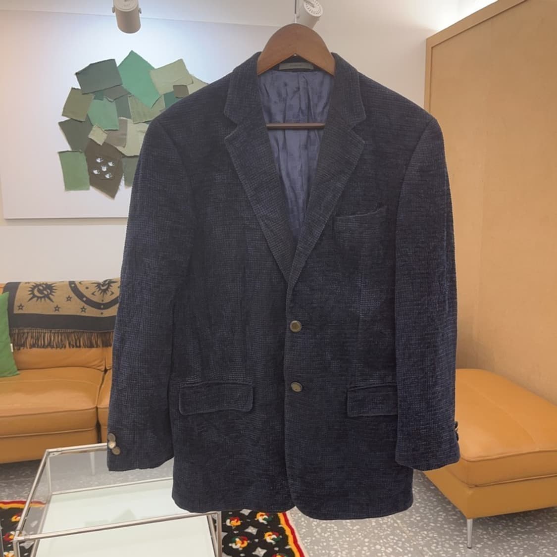 지방시 빈티지 캐쥬얼 코듀로이 울 블레이저 자켓 95 C06455 상품이미지3