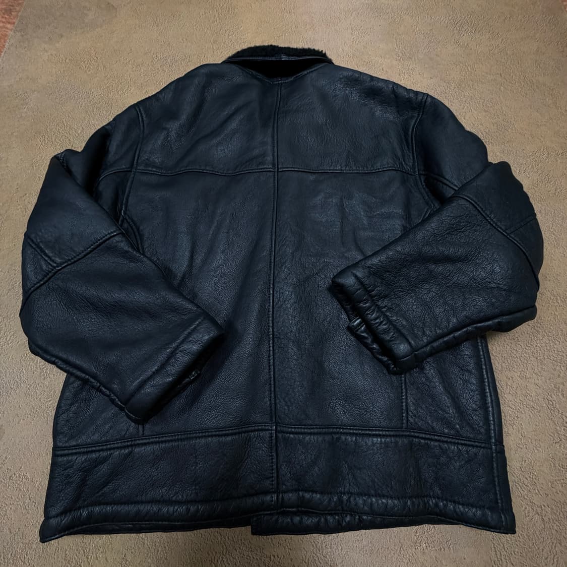 ARIES 리얼 양가죽 올드스쿨 무스탕 상품이미지5