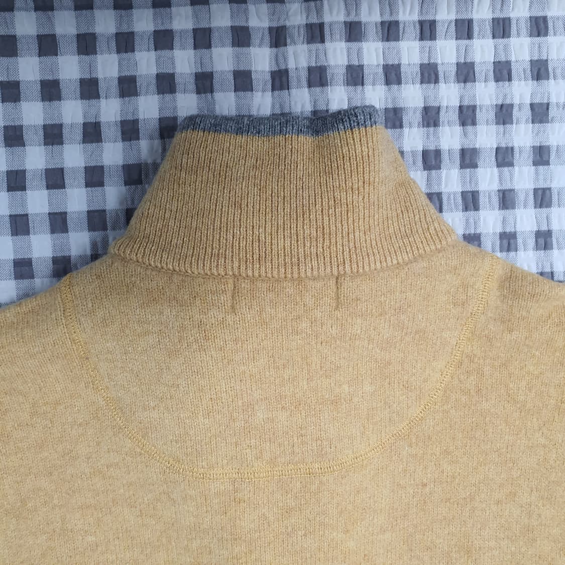 록포트 울100 하프집업 스웨터 남자95 상품이미지5