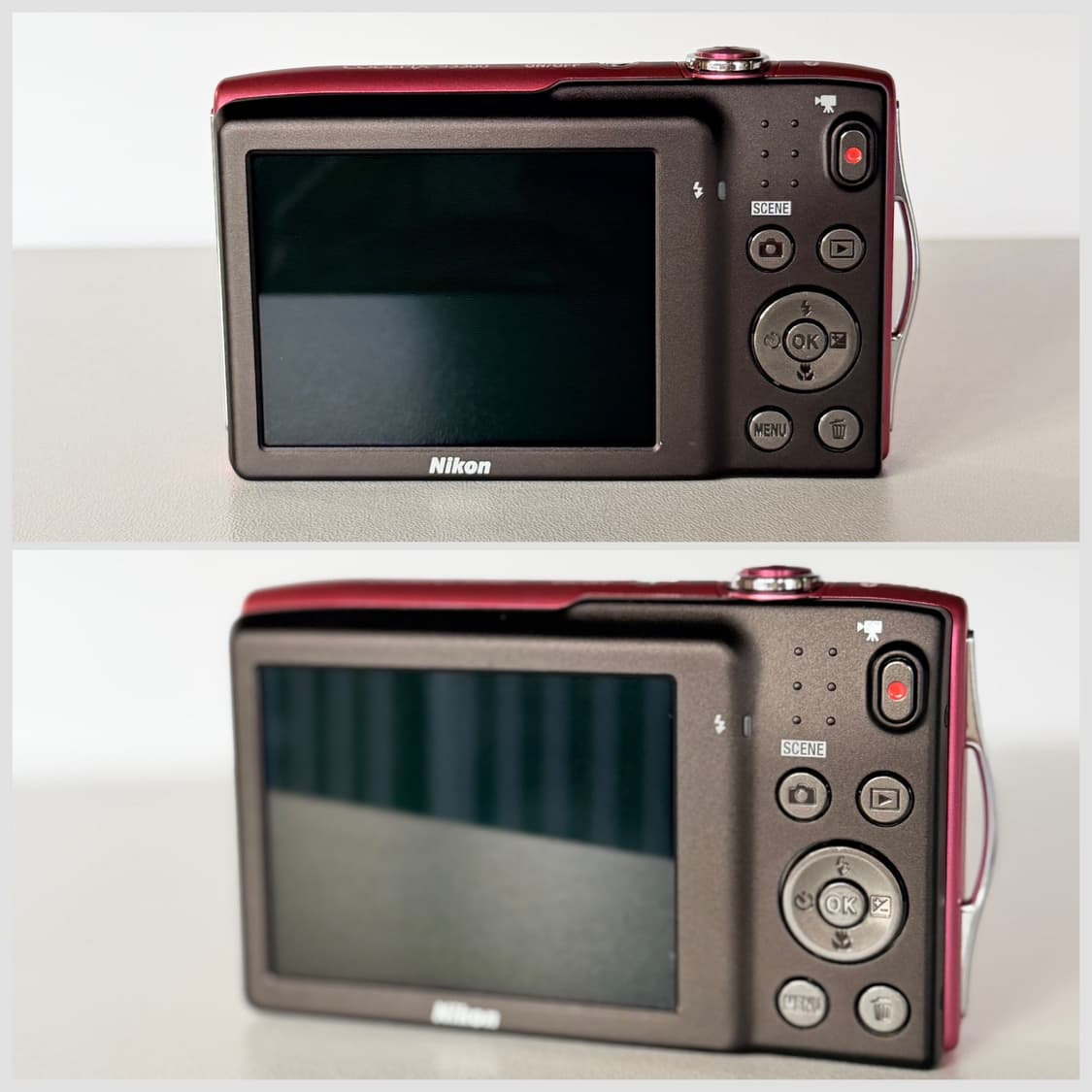 🎀트와이스 사나 픽・미품🎀 니콘 쿨픽스 S3300 핑크 빈티지디카 상품이미지6