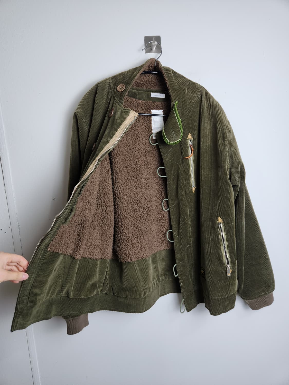 (더블탭스) 코듀로이 점퍼 자켓 상품이미지6