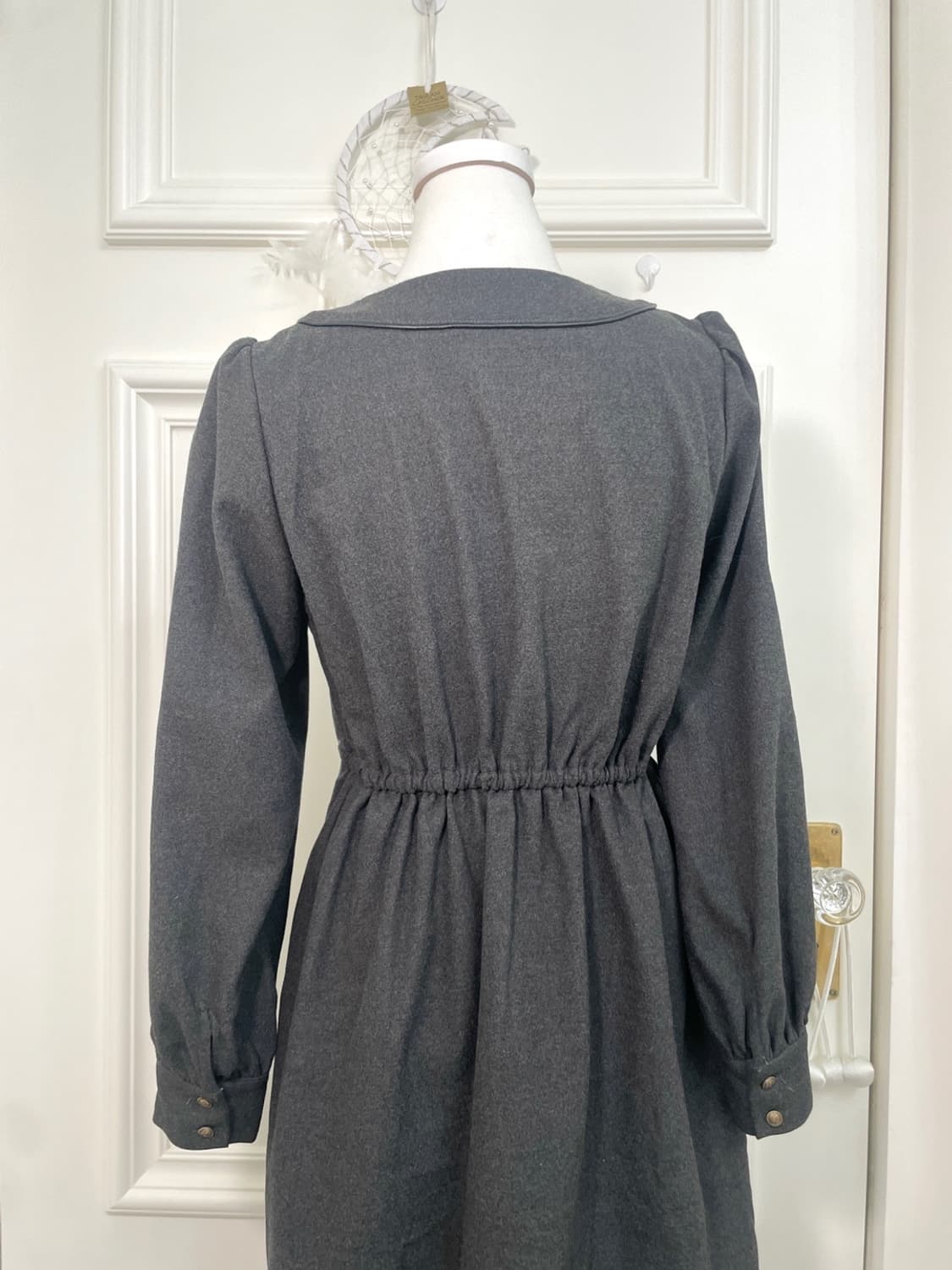 AXES FEMME POETIQUE charcoal button poin 상품이미지4