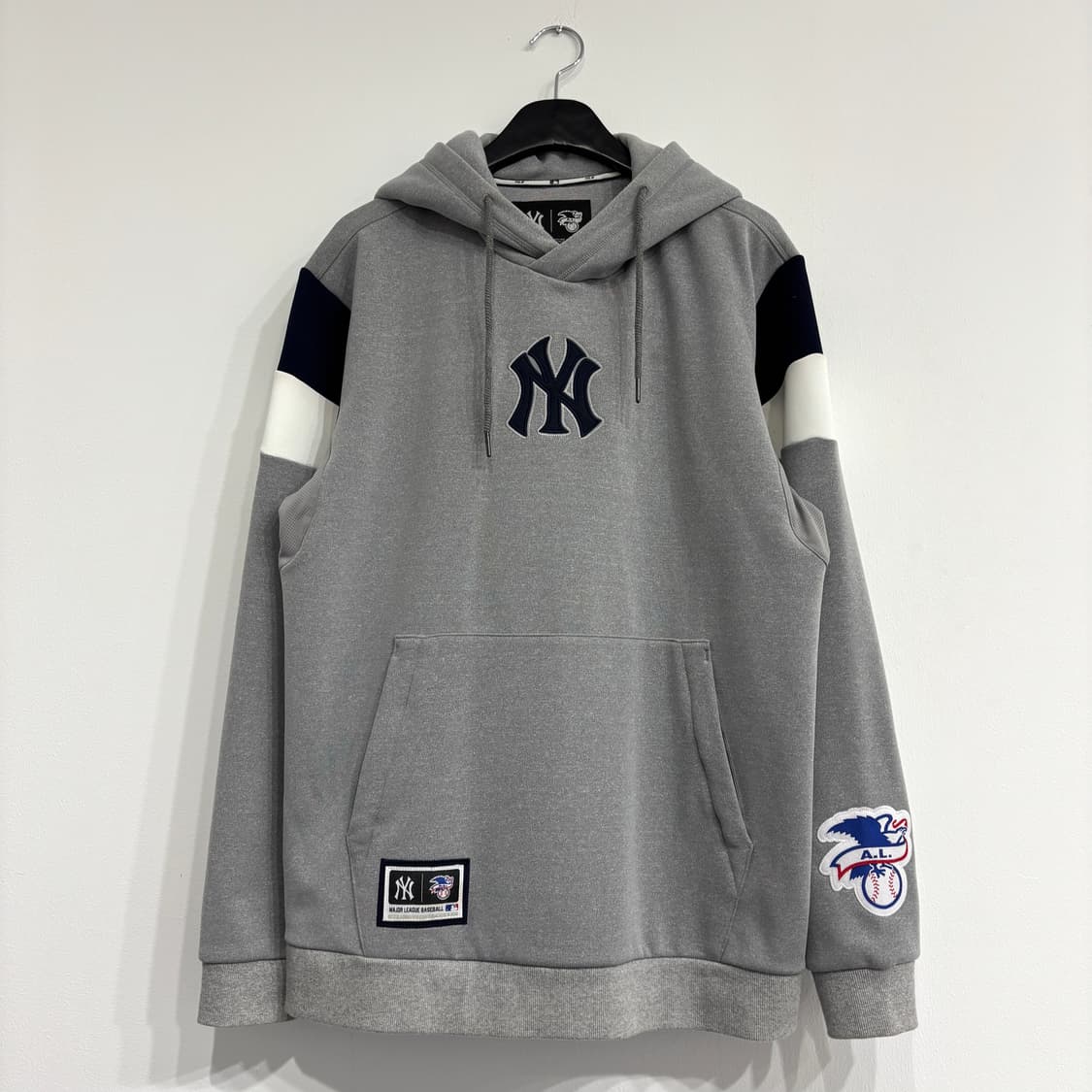 MLB 양키즈 기모 져지 후드티 상품이미지1