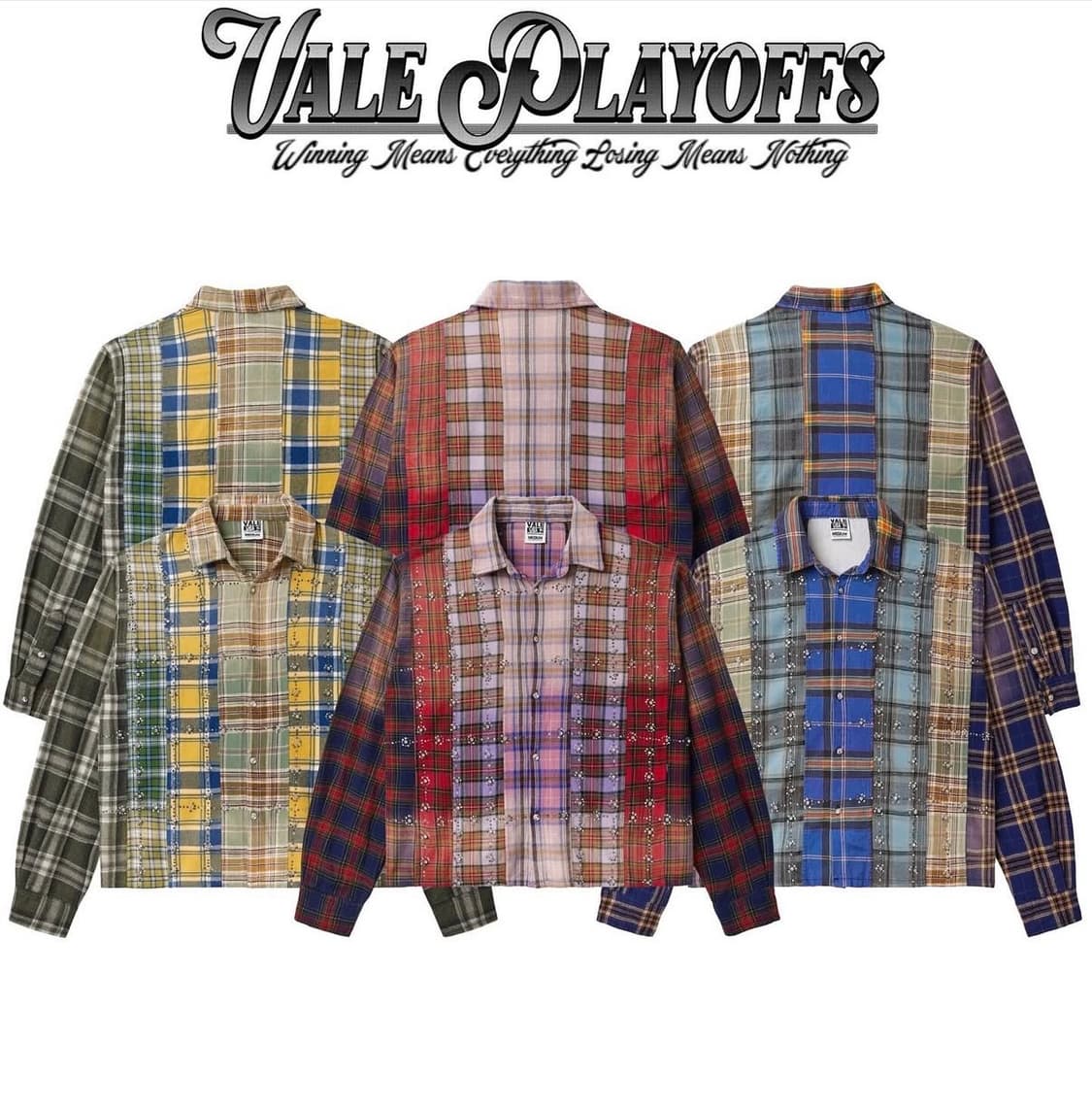 Vale 플란넬 셔츠 블루 상품이미지3