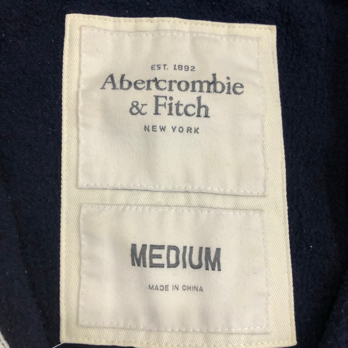 아베크롬비 버튼 네이비 후드 자켓 상품이미지4