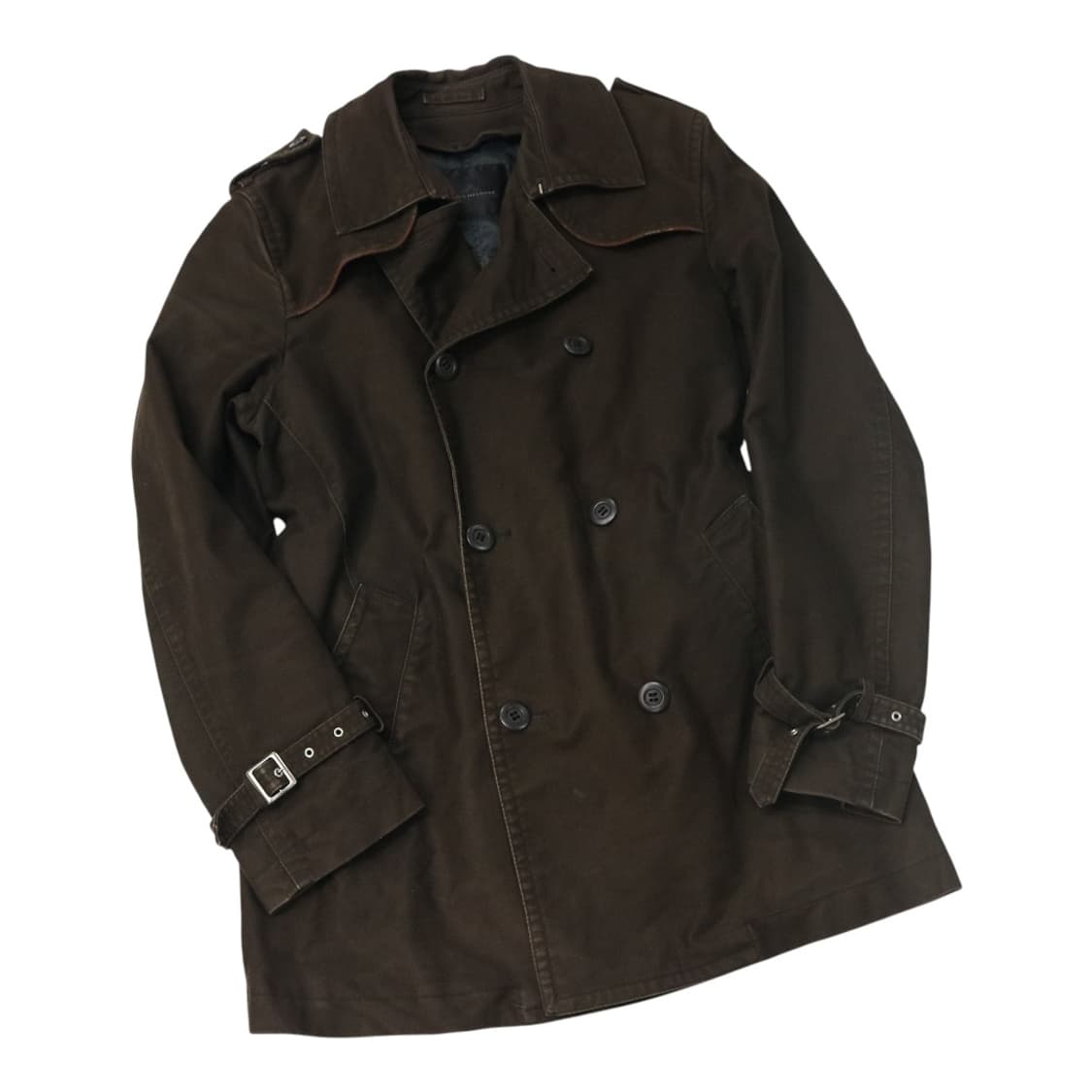 맨즈 멜로즈 더블 브레스티드 코트 상품이미지1