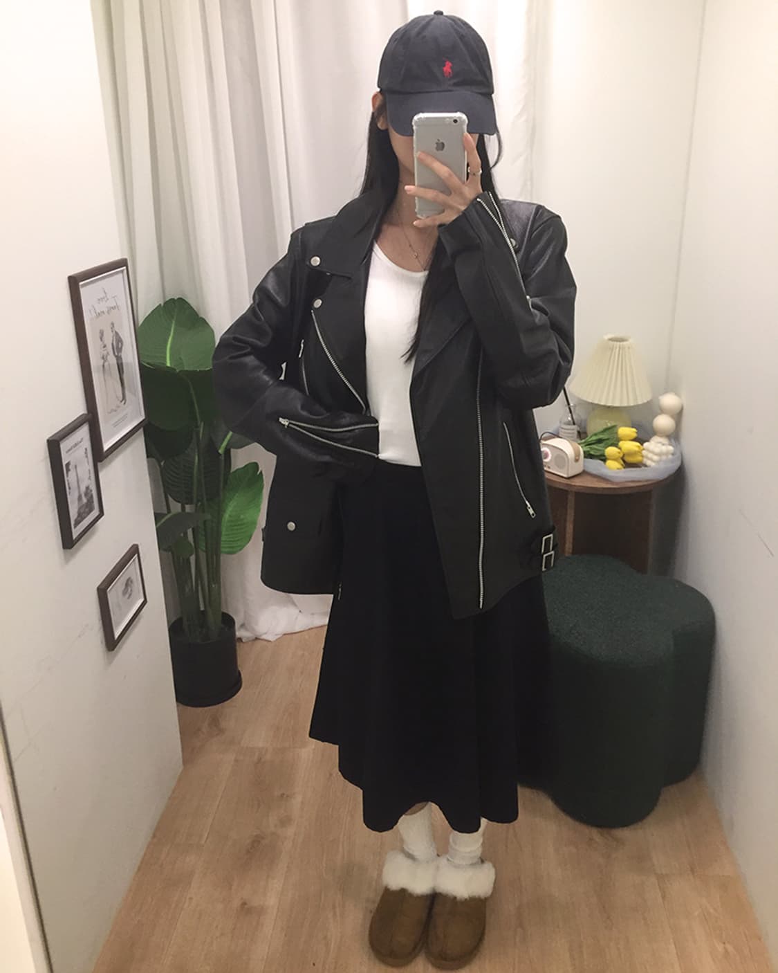 공용 비바스튜디오 라이더 가죽자켓 95 상품이미지1