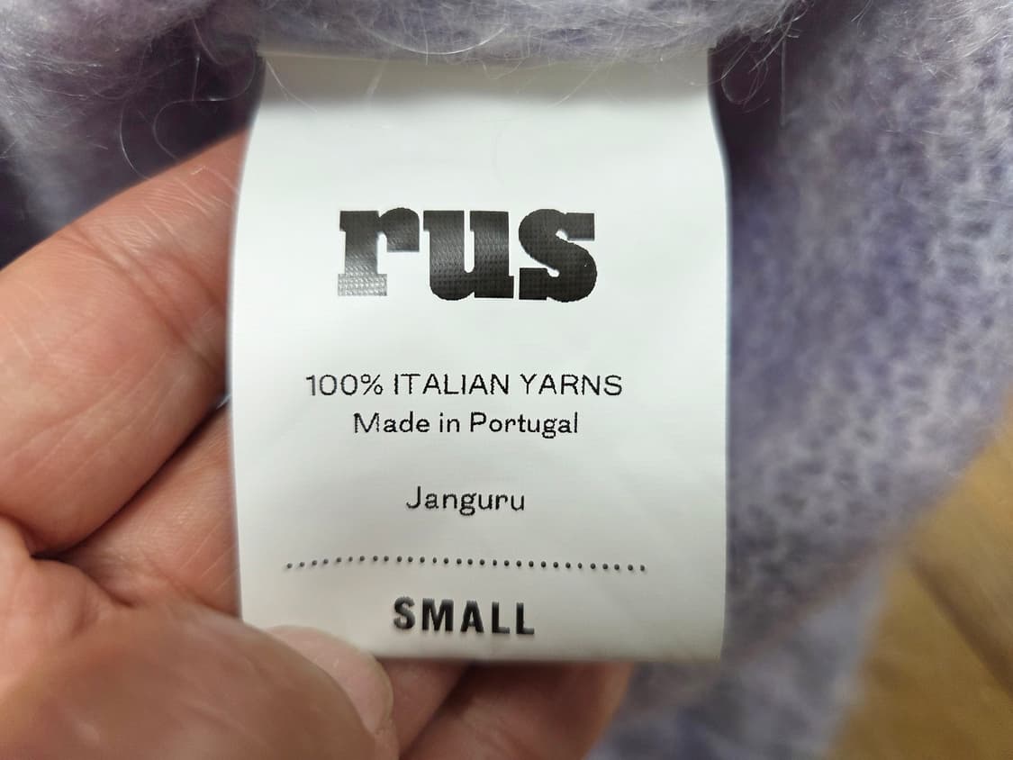 루스(RUS) 장구르 미소 니트 55-66 상품이미지6