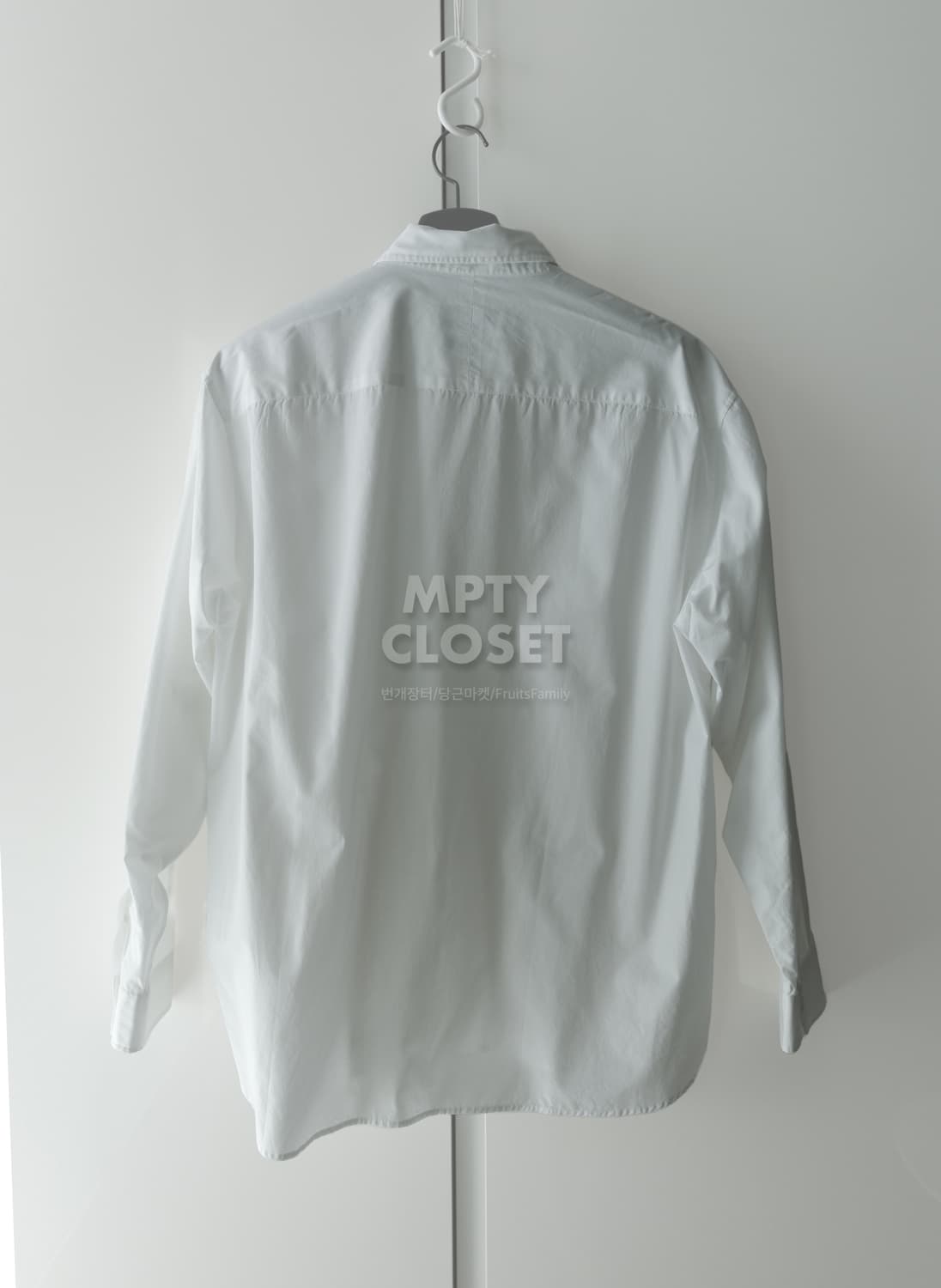 [L] 델디오 토마스메이슨 포플린셔츠 화이트 상품이미지3