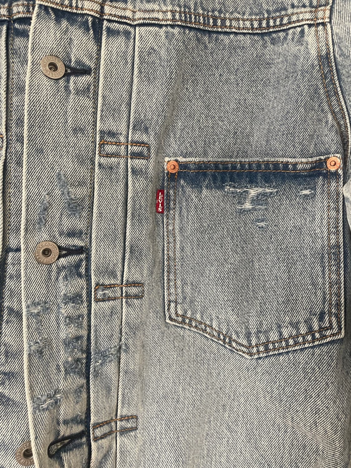 리바이스 1세대 청쟈켓 상품이미지2