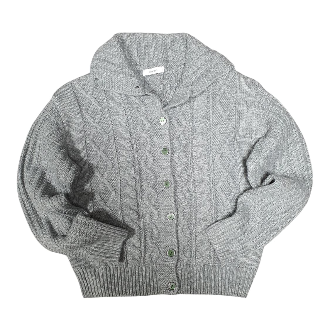 ✨ (바배) 꽈배기 하이넥 케이블 니트  상품이미지1