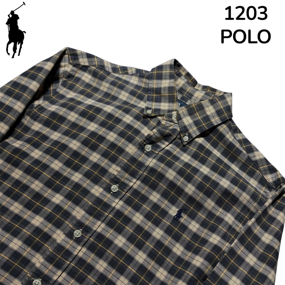 폴로랄프로렌 슬림핏 체크 셔츠 S 상품이미지4