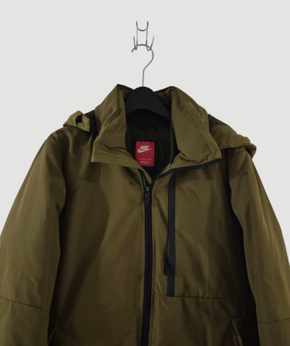 [66]나이키 여자 오리털패딩 올리브 카키 상품이미지2