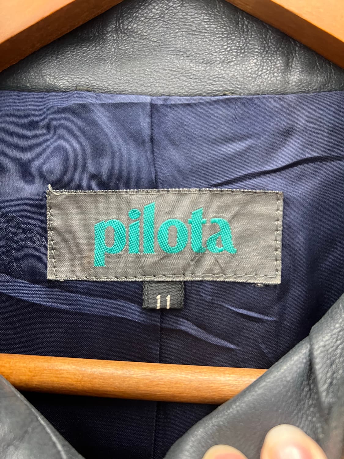 Vintage Pilota Leather & Suede Jacket 상품이미지3