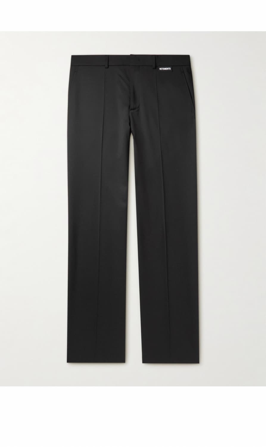 Vetements Low Rise Wide reg Trousers 베트멍 상품이미지1