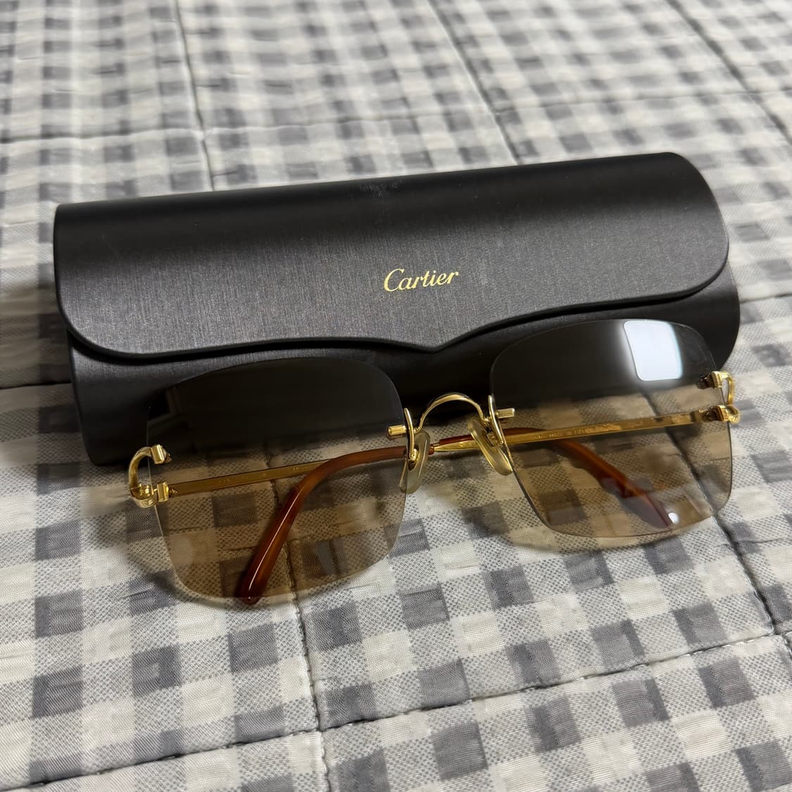 (OS) Cartier 까르띠에 C 데코 클래식 선글라스 상품이미지1