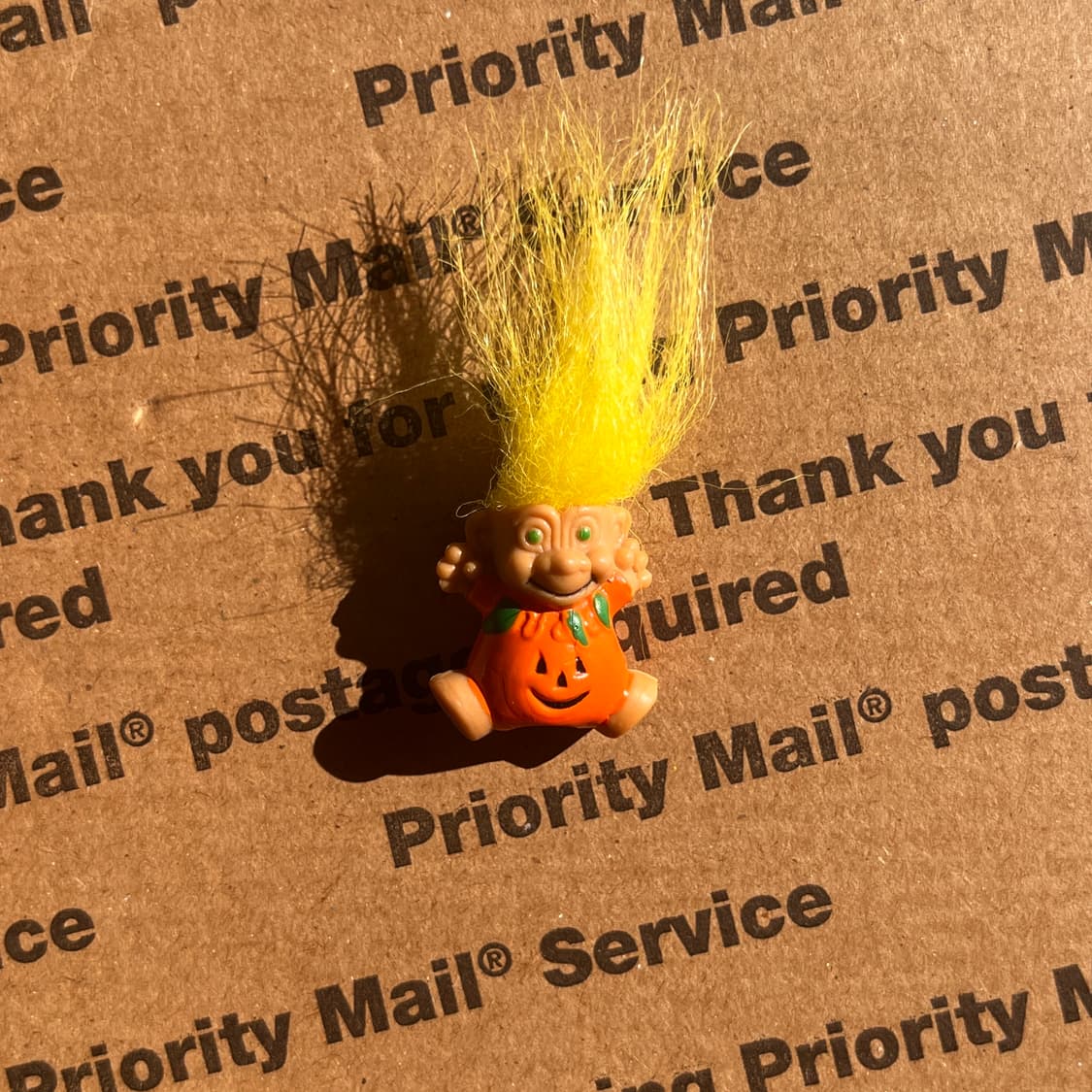 90s vtg Troll Pumpkin Doll 상품이미지1