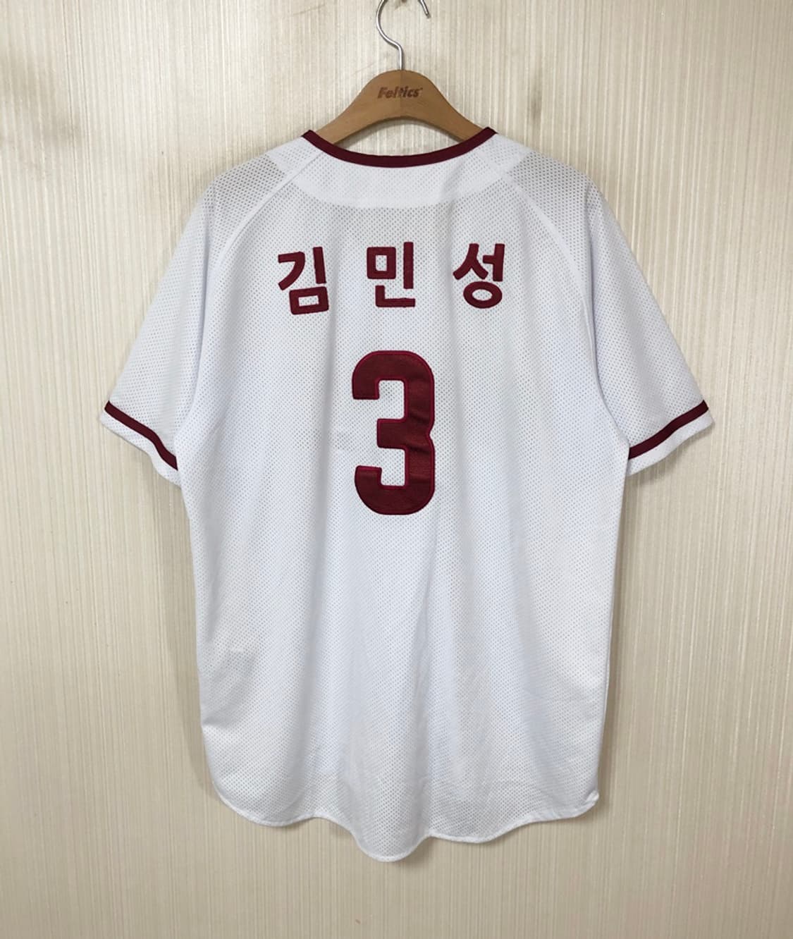 KBO 넥센(키움)히어로즈 홈유니폼/져지 105 #3 김민성 상품이미지8