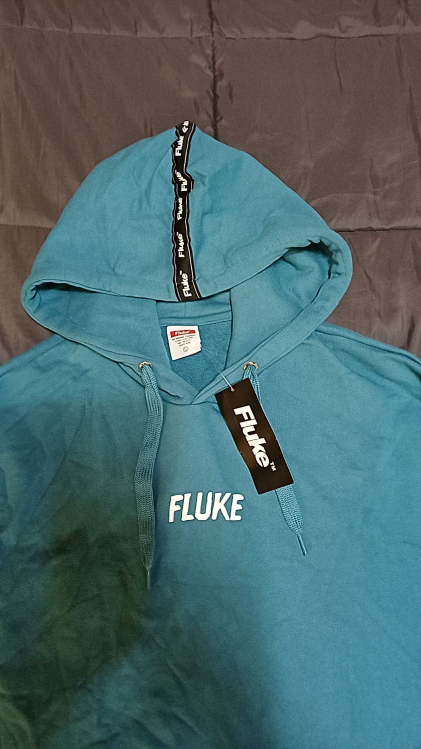 플루크 미사용 후드 실측105 가슴58 기장78 상품이미지3