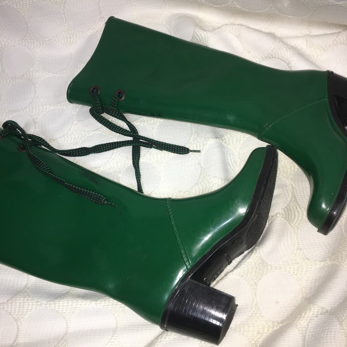 Marc Jacobs 그린 레인부츠 상품이미지4