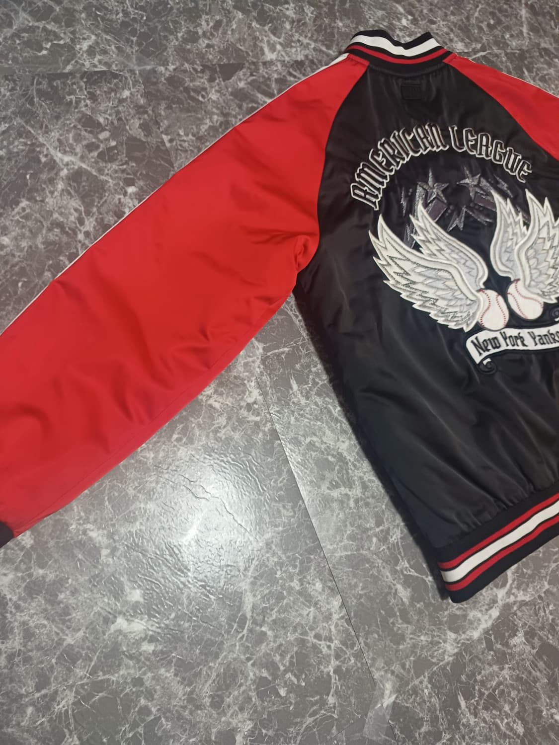 MLB 뉴욕양키스 배색 스타디움 자켓 (11세용) 상품이미지8