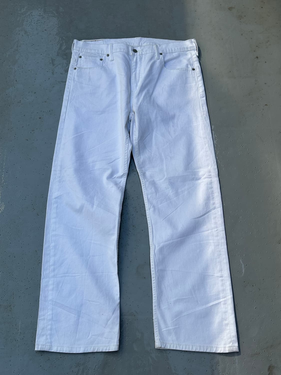 [리바이스] •Levi's 569 White Denim 상품이미지2