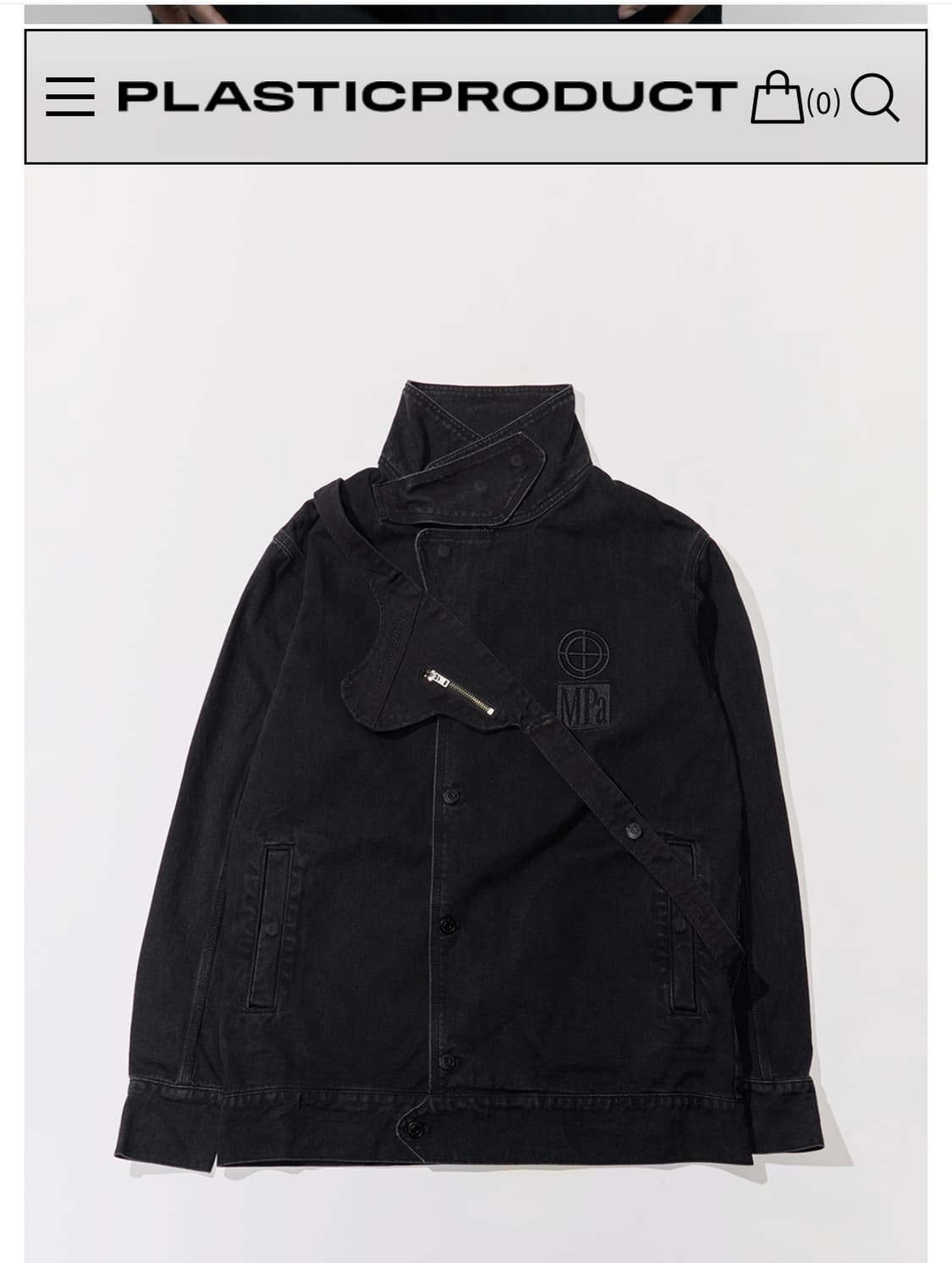 플라스틱프로덕트 combat 자켓 s사이즈 상품이미지2