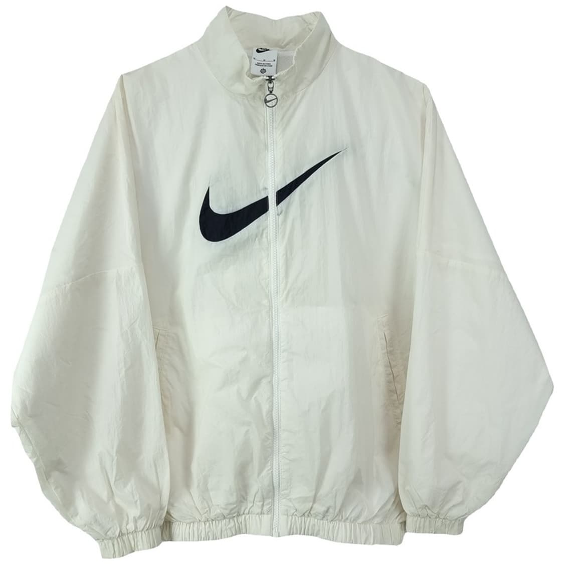 [나이키] 빅 스우시 오버사이즈 바람막이 자켓 아이보리 M18246 상품이미지2