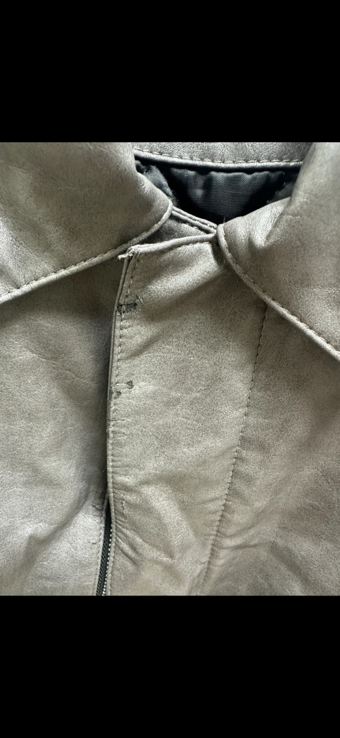 벌쓰데이수트 에코 레더자켓  상품이미지5