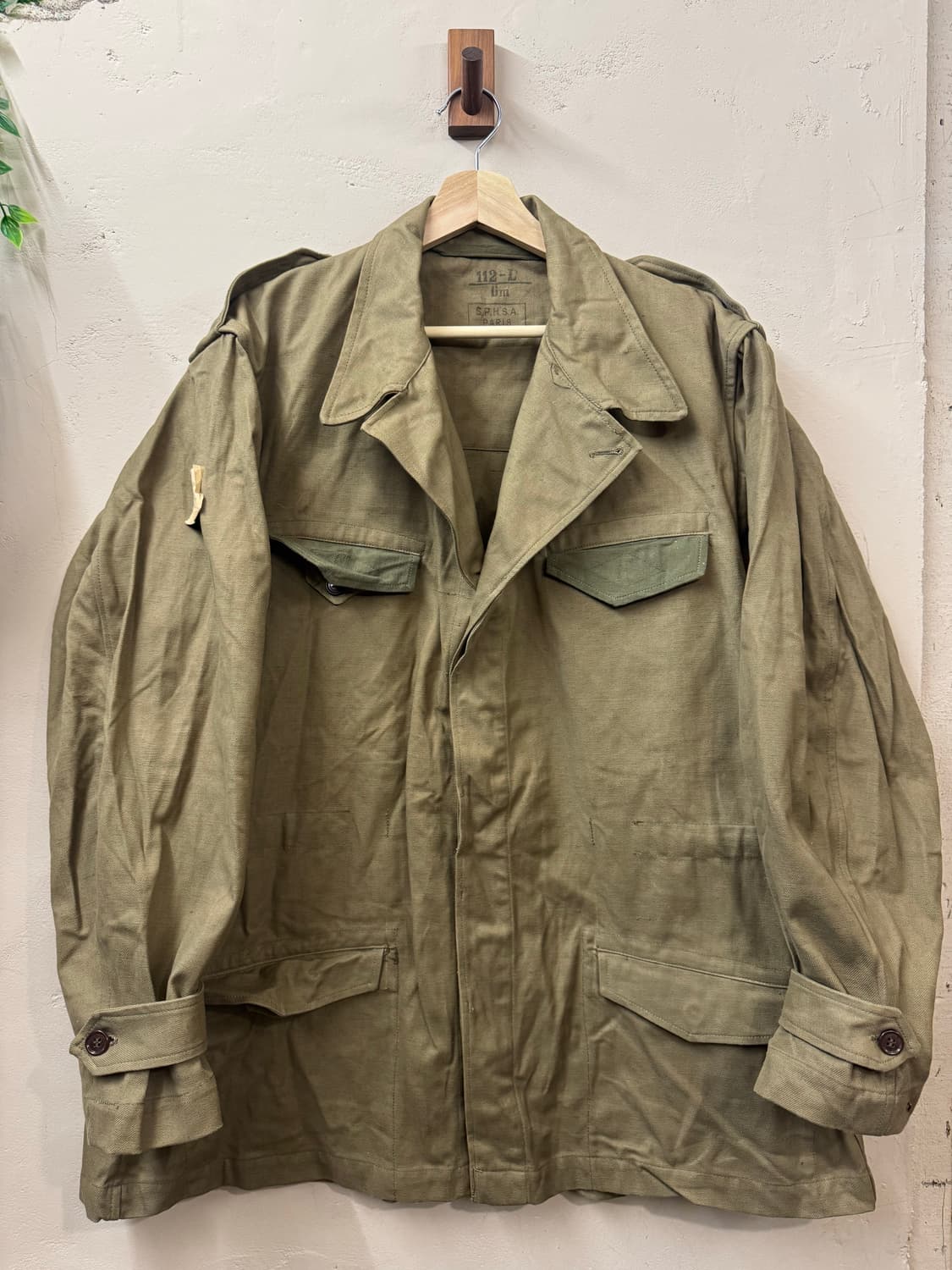 French army TTA 47 tropical jacket 상품이미지1