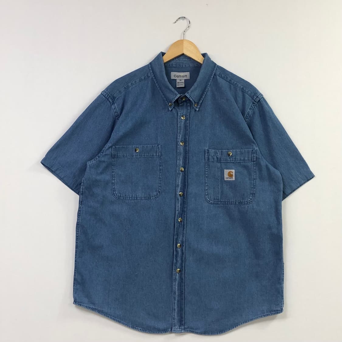 XL 칼하트 데님 셔츠 상품이미지2