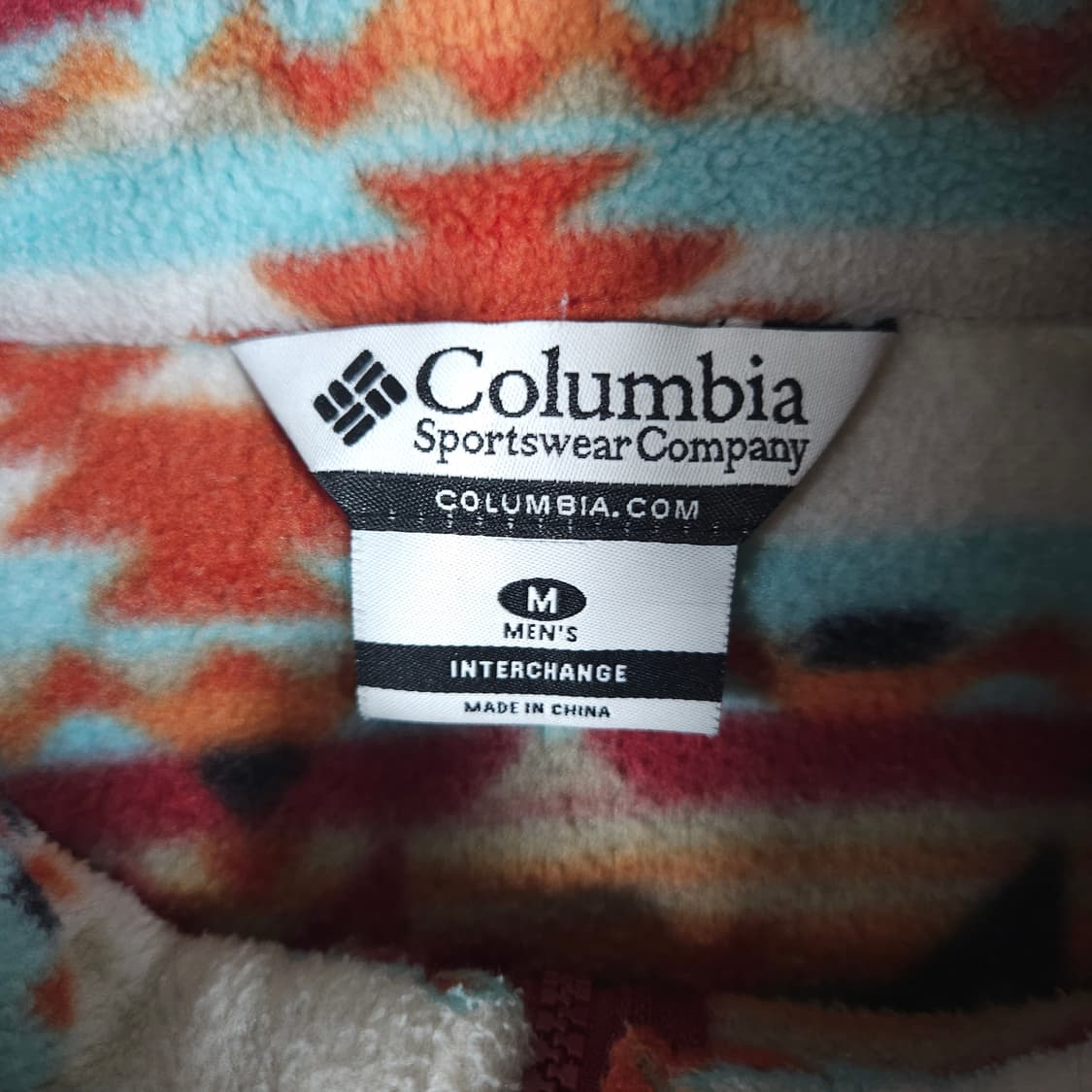 콜롬비아 나바호 패턴 후리스 상품이미지4